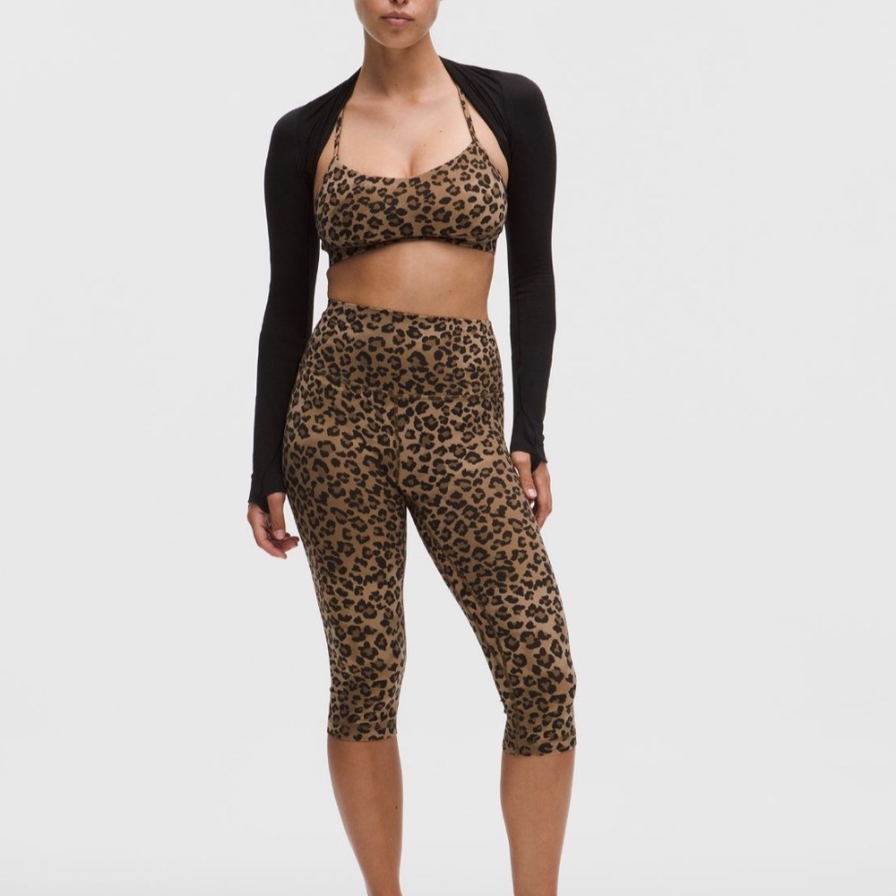 Lululemon Léopard Leopard 17” Align High Rise HR … - image 2